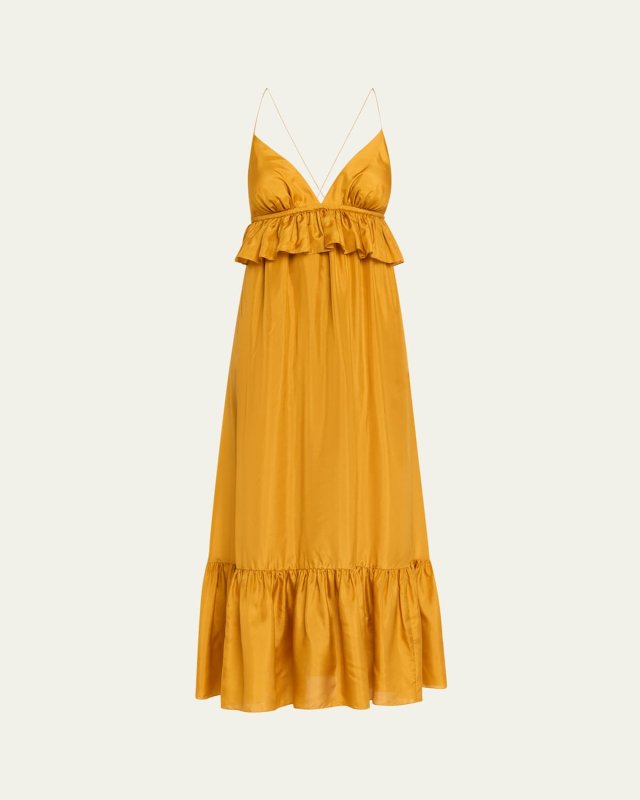 Rhiannon Ruffle Maxi Dress